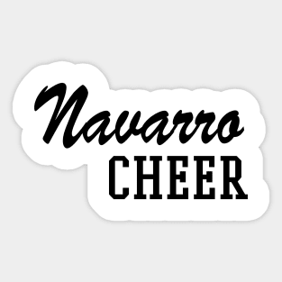 Navarro Cheer Sticker